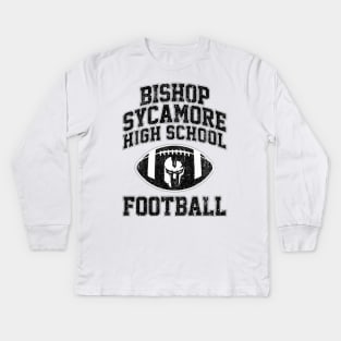 Bishop Sycamore High School Centurions Football (Variant) Kids Long Sleeve T-Shirt